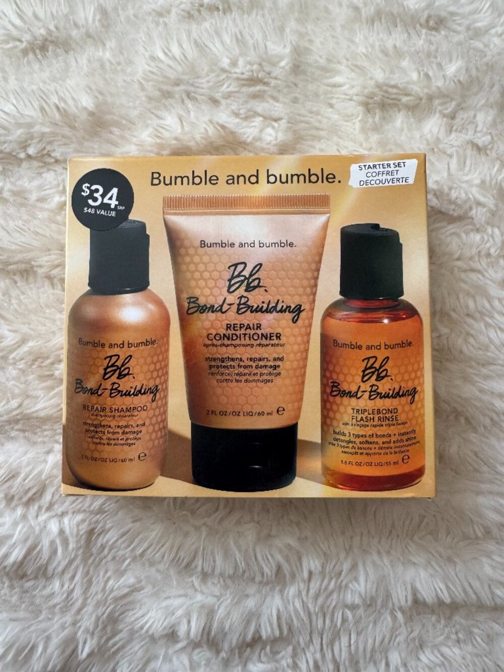 Bumble and Bumble Bond-Building Repair Starter Set NEW